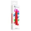 Mini Vibro Delia 12cm Rouge