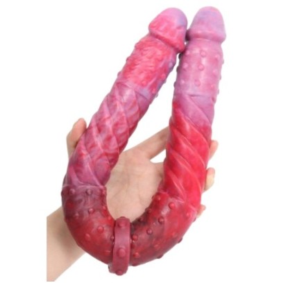 Double gode Duo Twist 53 x 4.2cm- Godes Doubles en stock sur Fun et plaisirs