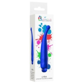 Mini vibro Lyra 15cm Bleu