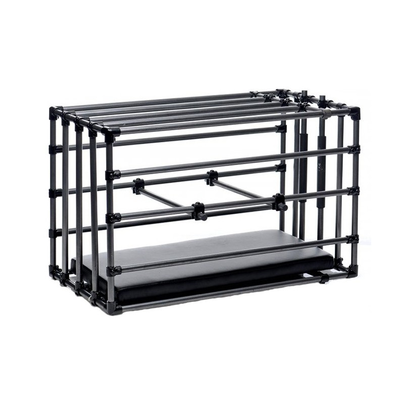 Cage en métal ajustable KENNEL PUPPY Noire