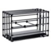 Cage en métal ajustable KENNEL PUPPY Noire