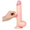 Gode réaliste Slidy Cock 17 x 4cm