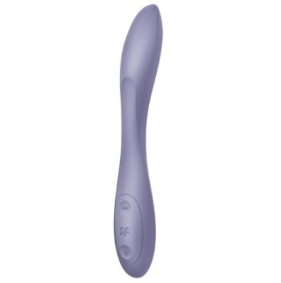 Vibro G-Spot Flex 2 Satisfyer 20cm Violet- Vibromasseurs Design en stock sur Fun et plaisirs