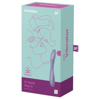 Vibro G-Spot Flex 2 Satisfyer 20cm Violet