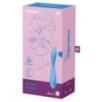 Vibro connecté G-SPOT FLEX 4+ Satisfyer 20cm Bleu