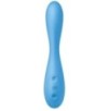 Vibro connecté G-SPOT FLEX 4+ Satisfyer 20cm Bleu