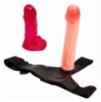 Gode ceinture Strap-On 2 Dildos