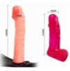 Gode ceinture Strap-On 2 Dildos