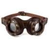 Paire de lunettes Motor Marron