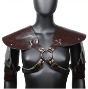 Harnais Armure Gladiarmor Marron- Harnais Homme en stock sur Fun et plaisirs