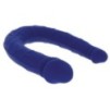 Mini Double gode U-Shape 11 x 3.1cm Bleu