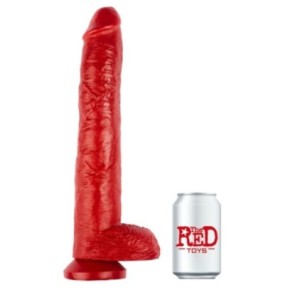 KARLY 30 x 6cm Rouge- Dildos XL - Largeur + de 6cm en stock sur Fun et plaisirs