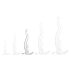 Plug transparent Lieps L 22 x 5cm- Stimulateurs Prostatiques en stock sur Fun et plaisirs