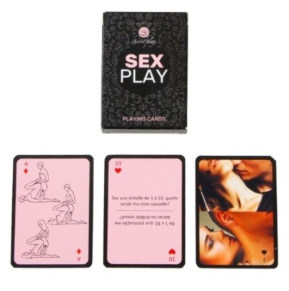 Jeu de cartes sexuel SEX PLAY Secret Play- Jeux de Cartes Érotique en stock sur Fun et plaisirs