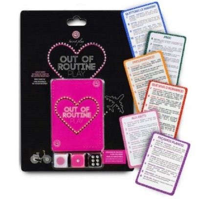 Jeu sexuel OUT OF ROUTINE Secret Play- Jeux de Cartes Érotique en stock sur Fun et plaisirs