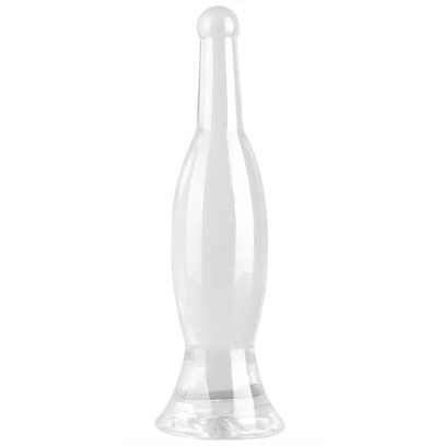 Plug transparent Bottle M 22 x 5.5cm