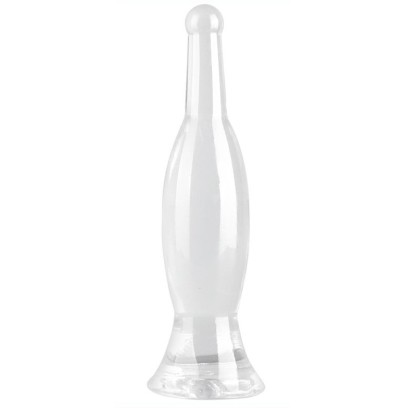 Plug transparent Bottle L 26 x 6.5cm