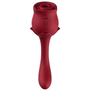 Stimulateur de clitoris Roselover Rouge- Stimulateurs à Aspiration en stock sur Fun et plaisirs