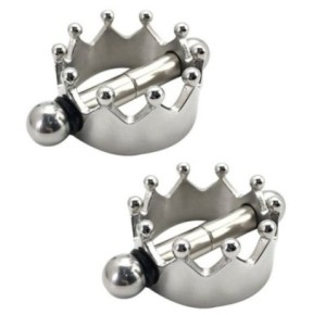 Pince-Tétons en métal Crown 27mm- Pinces à Seins en stock sur Fun et plaisirs