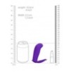 Stimulateur vibrant LEON 8.5 x 3cm Violet
