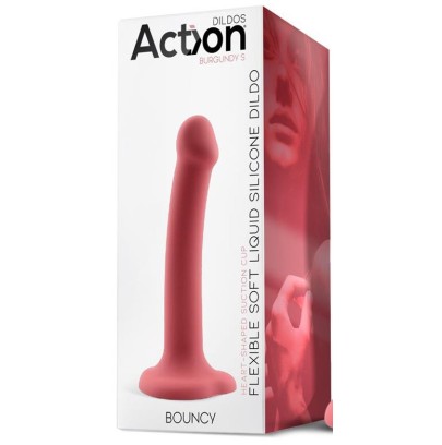 Gode en silicone Bouncy S 15 x 3.3cm