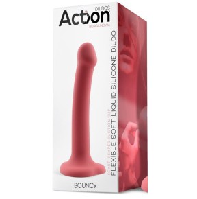 Gode en silicone Bouncy M 16 x 3.7cm