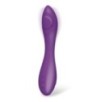 Vibro G-Spot Flap Pulsator 22cm Violet