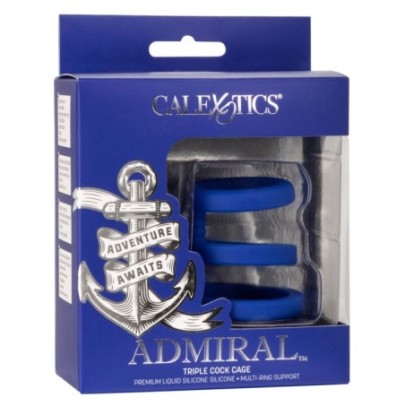 Cockring Triple Cock Cage Admiral 32-37mm