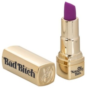 Vibro lipstick Bad Bitch 7.5cm Violet- Mini Vibros en stock sur Fun et plaisirs