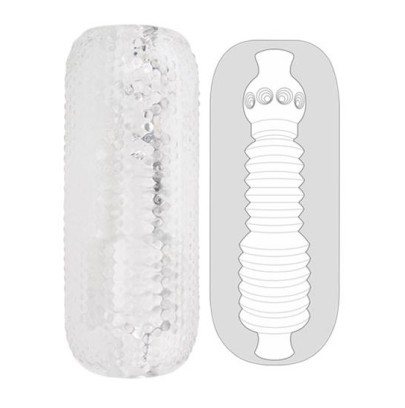 Masturbateur Palm Stroker N°1 - 13cm Transparent- Masturbateurs en stock sur Fun et plaisirs