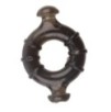 Lot de 4 cockrings Rudder Noirs