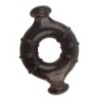 Lot de 4 cockrings Rudder Noirs