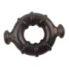 Lot de 4 cockrings Rudder Noirs