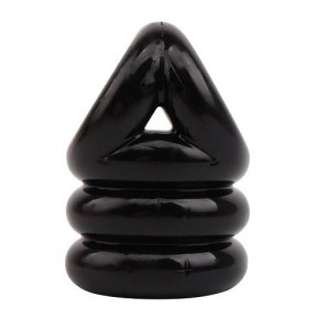 Ballstretcher Triangle Plus 6.5cm Noir- Ballstretchers Souples en stock sur Fun et plaisirs