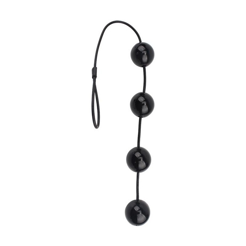 Boules anales Rubicon S 25 x 4cm Noires