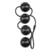 Boules anales Rubicon S 25 x 4cm Noires