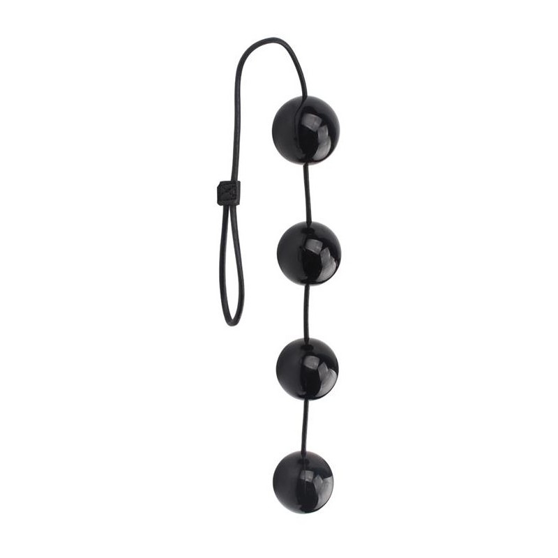 Boules anales Rubicon M 32 x 5cm Noires