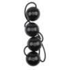 Boules anales Rubicon M 32 x 5cm Noires