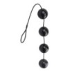 Boules anales Rubicon L 35 x 6cm Noires