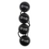 Boules anales Rubicon L 35 x 6cm Noires