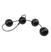 Boules anales Rubicon L 35 x 6cm Noires