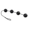 Boules anales Rubicon L 35 x 6cm Noires