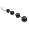 Boules anales Rubicon L 35 x 6cm Noires