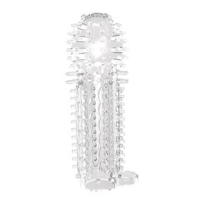 Gaine de pénis Nubby 14.5 x 4.8cm Transparente- Gaines Pénis en stock sur Fun et plaisirs