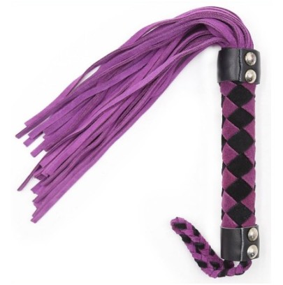 Martinet Joky Star 38cm Noir-Violet- Fouets