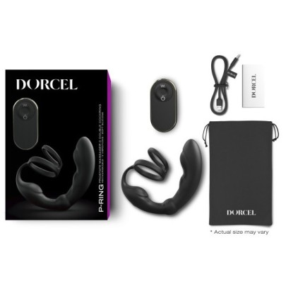 Cockring Plug Vibrant  P-Ring Dorcel 9 x 3.7cm