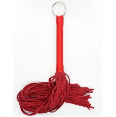 Martinet long RIBBON 63cm Rouge- Fouets