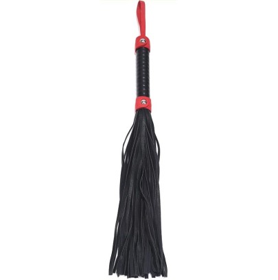 Martinet Wipi 45cm Noir-Rouge- Fouets