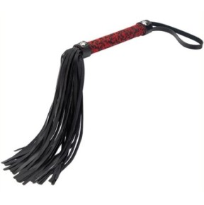 Martinet Tang 40cm Noir-Rouge- Fouets