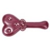 Paddle Bow Heart 30cm Marron